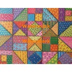 Pastel Quilt Pattern  - #XBDE149  -  PRINT
